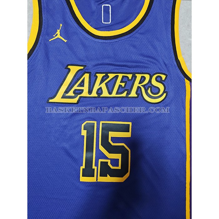 Maillot Los Angeles Lakers Austin Reaves NO 15 Statement 2022-23 Volet